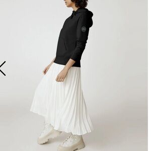 NWOT Canada Goose Muskoka hooded cotton sweatshirt hoodie new black label